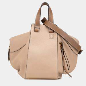 Loewe Brown Medium Leather Hammock Bag