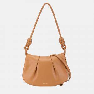 Loewe Brown Leather Paseo Satchel