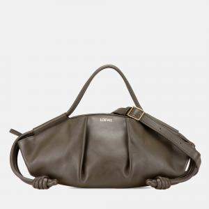 Loewe Brown Small Nappa Paseo Satchel