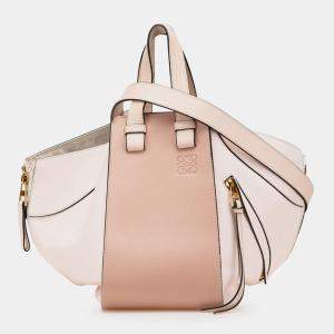 Loewe Pink Small Leather Hammock Bag