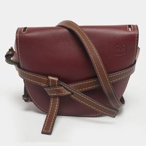 Pre Owned Loewe Multicolor Leather Gate Shoulder Bag