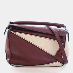 مملوكة مسبقًا Loewe Mini Calfskin Puzzle Bag