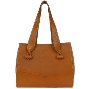 Pre Owned Loewe Brown Leather Tote Bag