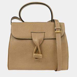 مملوكة مسبقًا Loewe Beige Leather 2Way Handbag