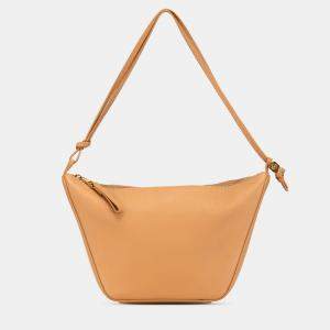 مملوكة مسبقًا Loewe Brown Mini Leather Hammock Hobo