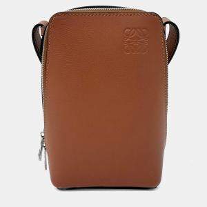 Pre Owned Loewe Brown Leather box bag