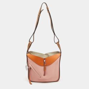 Loewe Tricolor Leather Small Hammock Shoulder Bag