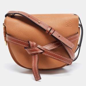 Loewe Tan Leather Gate Shoulder Bag