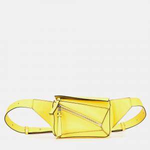 Pre Owned  Loewe Mini Calfskin Puzzle Bumbag