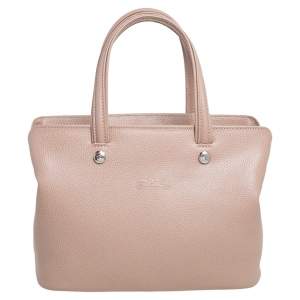 Longchamp Beige Leather Le Foulonne Tote
