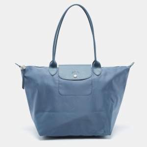 Longchamp Grey Nylon Le Pliage Tote