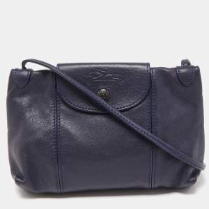 Longchamp Navy Blue Le Pliage Xtra Crossbody Bag