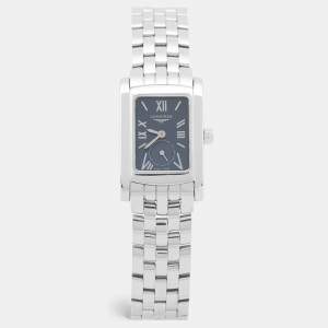 Longines Blue Stainless Steel Dolce Vita L5.155.4 Women's Wristwatch 20 mm