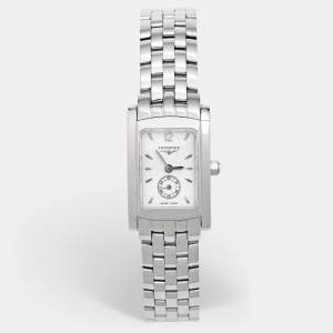 Longines White Stainless Steel Dolce Vita L5.155.4.16.6 Women's Wristwatch 19.80 mm