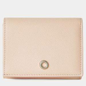 Pre Owned Loro Piana Ghiera Candoglia Marble Calfskin Wallet