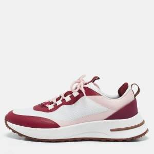 Loro Piana Multicolor Knit Fabric Week End Walk Sneakers Size 38