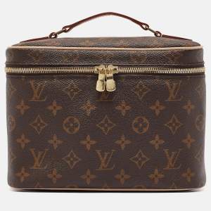 Pre Owned Louis Vuitton Monogram Canvas Nice BB Toiletry Bag