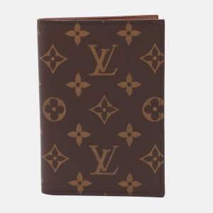 Pre Owned Louis Vuitton Monogram Canvas Passport Cover