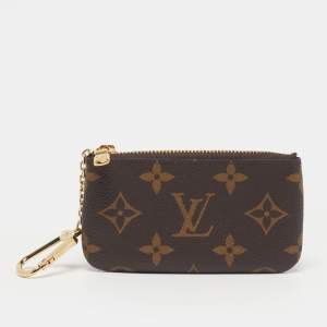 Pre Owned Louis Vuitton Monogram Canvas Key Pouch