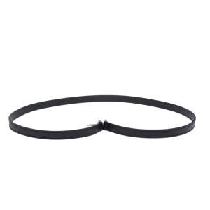 مملوكة مسبقًا Louid Vuitton Black Leather Shoulder Strap