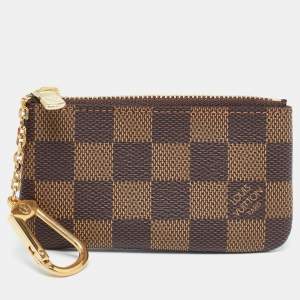 Louis Vuitton Damier Ebene Canvas Key Pouch