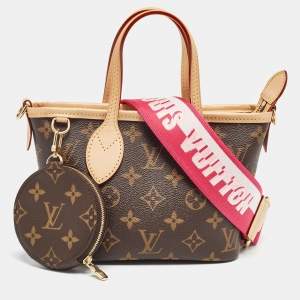 Louis Vuitton Rose Peony Monogram Canvas Neverfull BB Bag