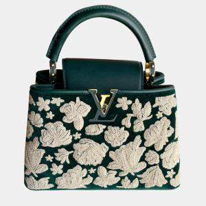 Louis Vuitton Embroidered Capucines BB Shoulder Bag
