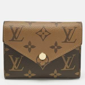 Louis Vuitton Monogram Reverse Canvas Victorine Wallet