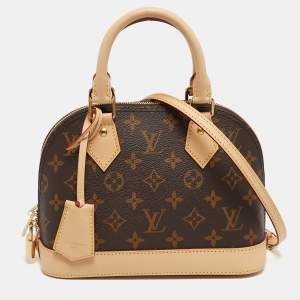 Pre Owned Louis Vuitton Monogram Canvas Alma BB Bag