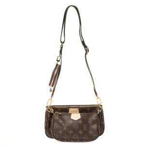 مملوكة مسبقًا حقيبة إكسسوارات صغيرة لوى فيتون كانفاس متعدد مونوغرامى 