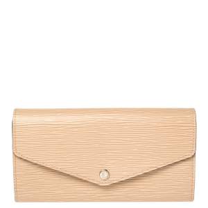 مملوكة مسبقًا Louis Vuitton Dume Epi Leather Sarah NM Wallet