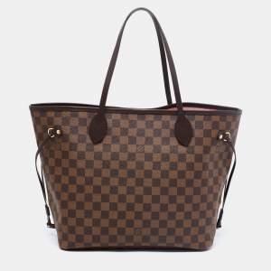 Louis Vuitton Damier Ebene Canvas Neverfull MM Bag