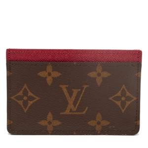 Louis Vuitton Fuchsia Monogram Canvas Card Holder