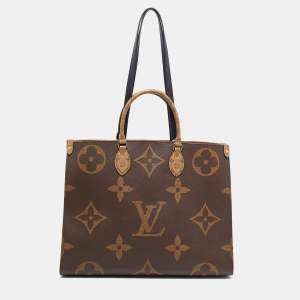 Pre Owned Louis Vuitton Reverse Monogram Canvas Giant Onthego GM Bag