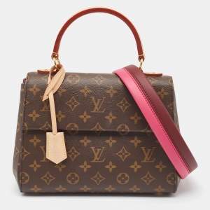 Pre Owned Louis Vuitton Monogram Canvas Cluny BB Bag