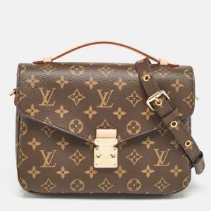 مملوكة مسبقًا Louis Vuitton Monogram Canvas Pochette Metis Bag