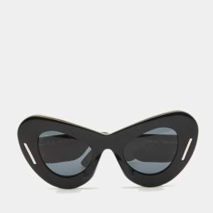 Pre Owned Louis Vuitton Black/Yellow Z0835W Michelle Cat Eye Sunglasses