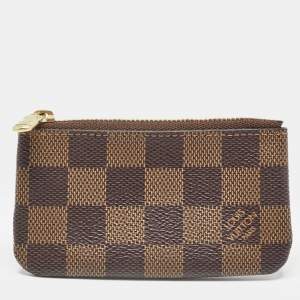 Louis Vuitton Damier Ebene Canvas Key Pouch