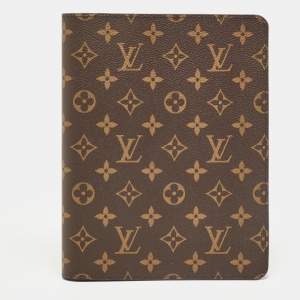 Louis Vuitton Monogram Canvas Desk Agenda Cover 