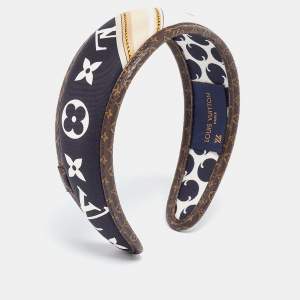 Louis Vuitton Be Mindful Monogram Print Silk Headband