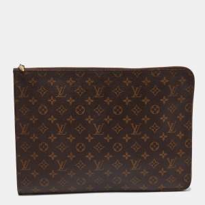 Pre Owned Louis Vuitton Monogram Canvas Poche Documents Portfolio Case