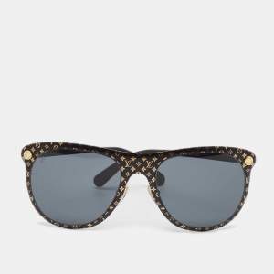 Louis Vuitton Black/Gold Z0966U Monogram Vertigo Sunglasses