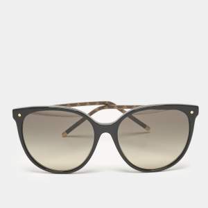Pre Owned Louis Vuitton Black Z1710W Monogram Canvas LV First Round Sunglasses