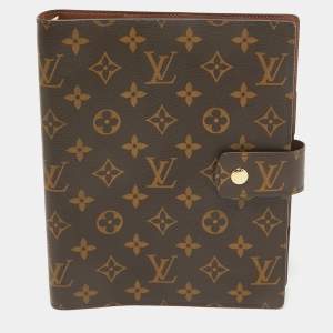 Louis Vuitton Monogram Canvas Large Ring Agenda Cover
