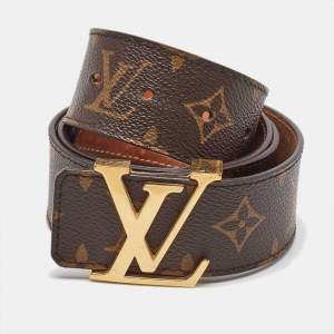 Louis Vuitton Monogram Canvas LV Initiales Belt 85CM