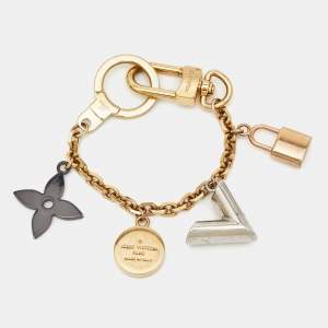 Louis Vuitton Kaleido V Ceramic Three Tone Metal Bag Charm