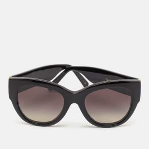 Louis Vuitton Black Gradient LV Empreinte Square Sunglasses
