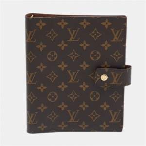 Louis Vuitton Monogram Canvas Large Ring Agenda Cover