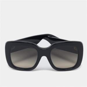 Louis Vuitton Black Gradient Z1611W LV Empreinte Square Sunglasses