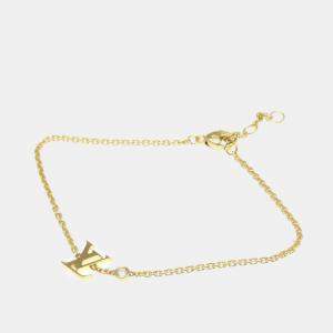 Louis Vuitton Idylle Blossom LV Pink Gold 18K Diamond Charm Bracelet